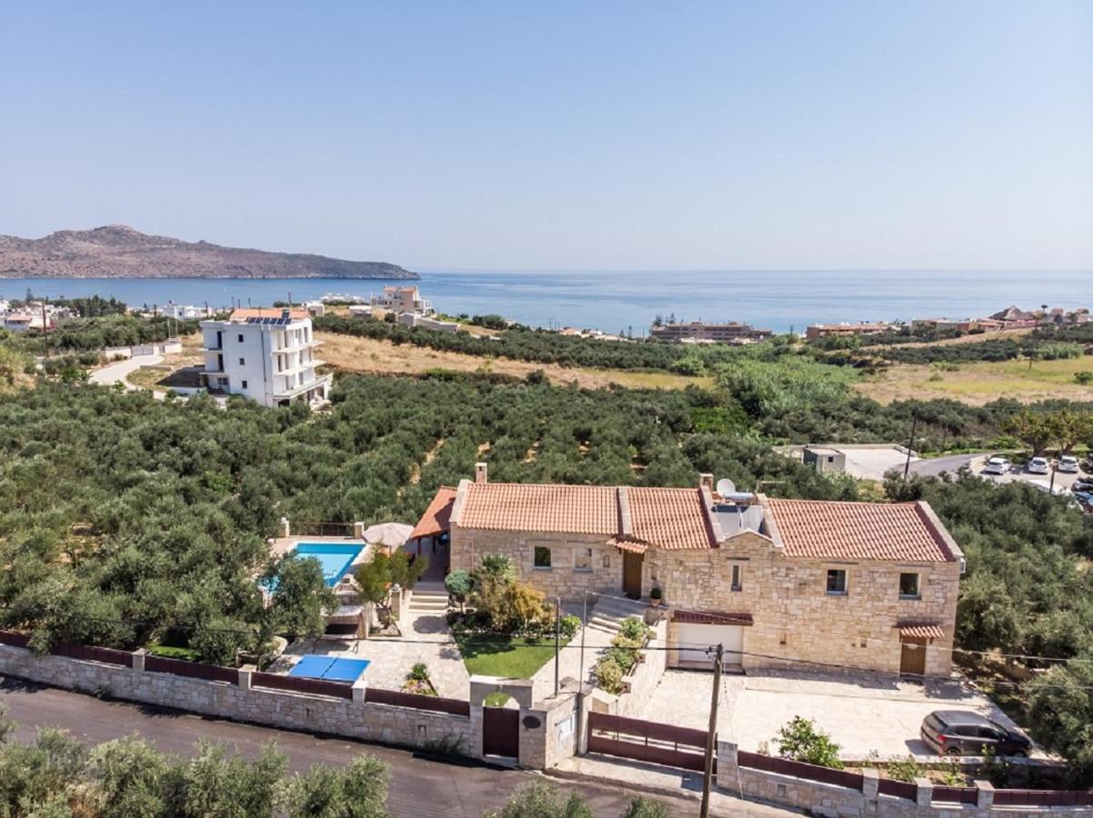 Villa Chara Chania Агия-Марина Экстерьер фото