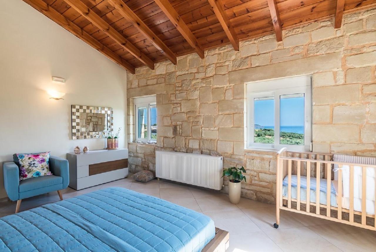 Villa Chara Chania Агия-Марина Экстерьер фото