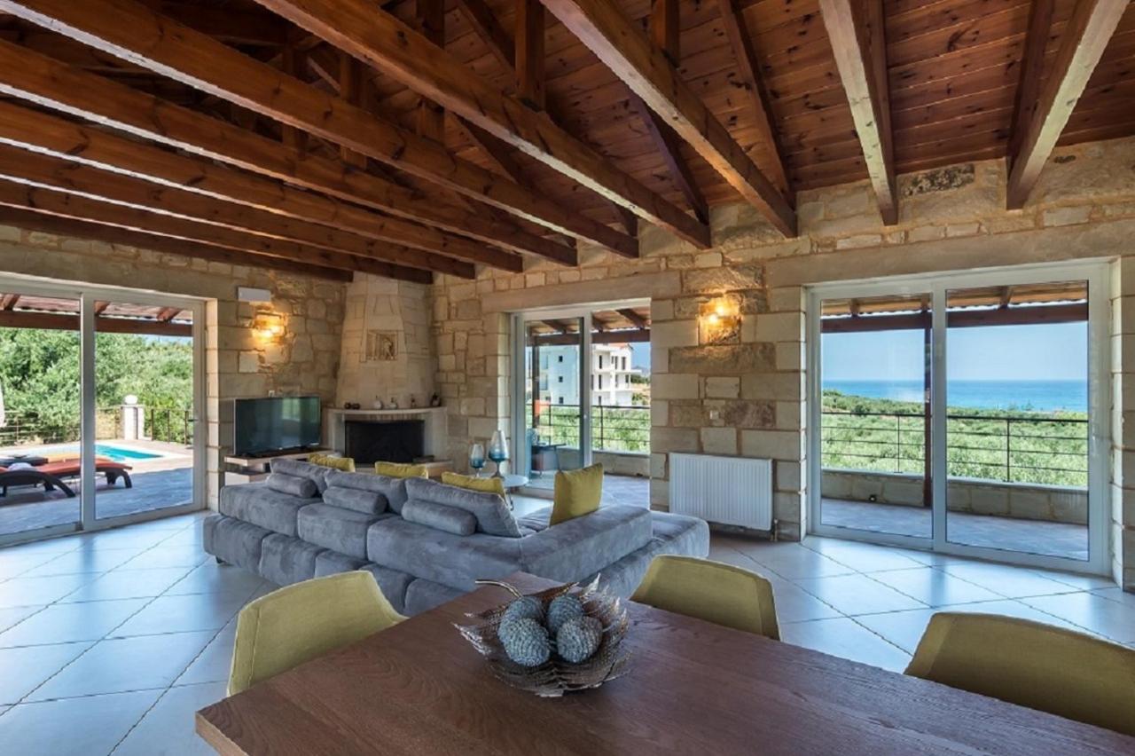 Villa Chara Chania Агия-Марина Экстерьер фото