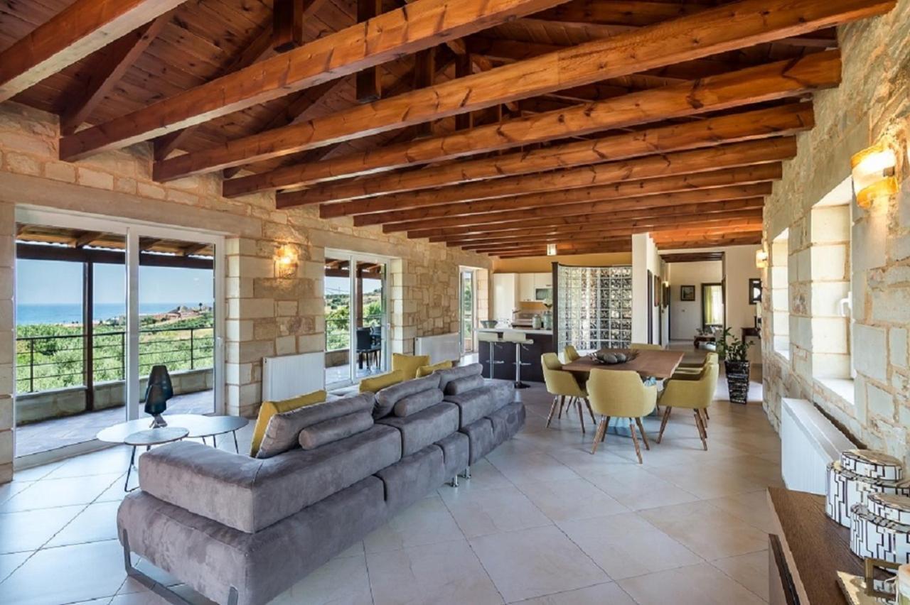 Villa Chara Chania Агия-Марина Экстерьер фото