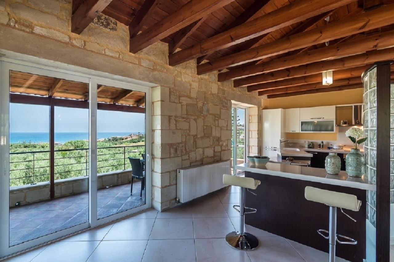 Villa Chara Chania Агия-Марина Экстерьер фото