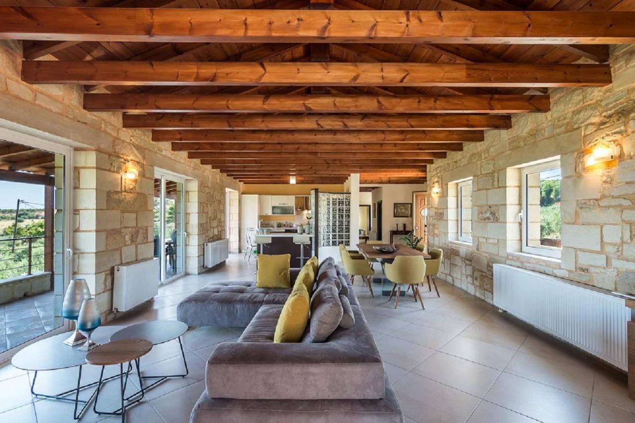Villa Chara Chania Агия-Марина Экстерьер фото