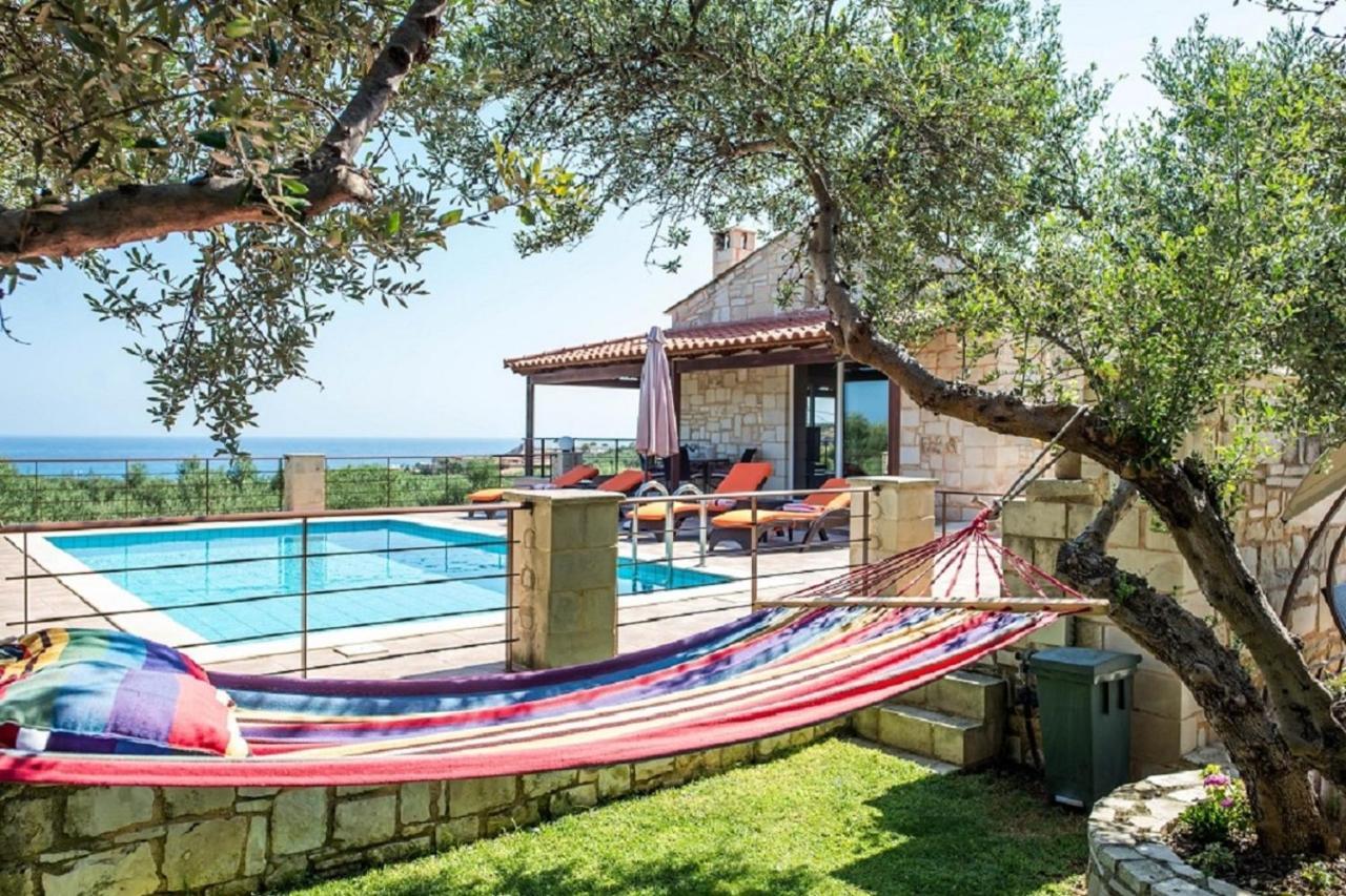 Villa Chara Chania Агия-Марина Экстерьер фото
